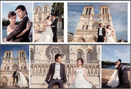 歐洲Pre-wedding: 相簿排版確定 巴黎篇