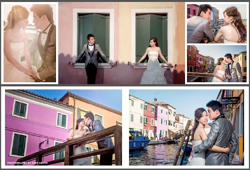 歐洲Pre-wedding: 相簿排版確定 威尼斯篇