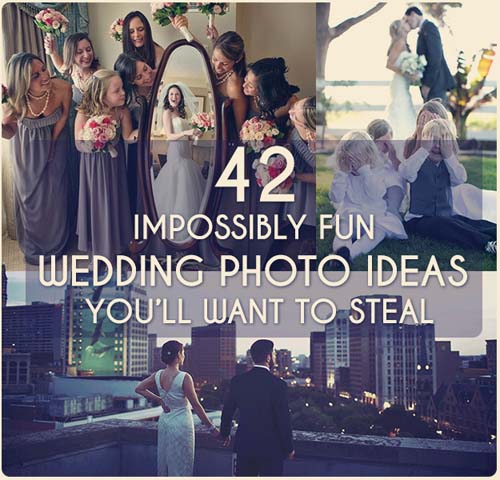 ♥ PW篇(一) - 分享42個有趣的婚禮相片IDEAS~ 大家一齊學吧!! ♥