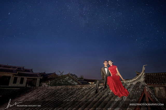  - Pre Wedding from HERZ Photography - magmag1503 - , , -, $10,001至$15,000, 雲南(包括麗江、大理、香格里拉), , , natural, , , 中國傳統, 夜景