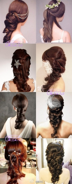 韓式新娘髮型