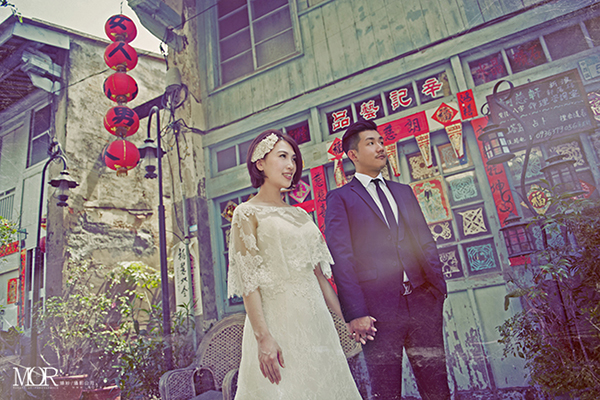  - Together Will Be..... - 曼曼 - Karen, Lucas, 台湾台中MOR婚纱摄影工坊, $15,001至$20,000, 台中, , , , , , 台式, 古老街道