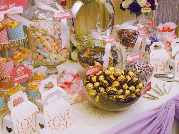 ♥ K&J Wedding ♥ 打造一個屬於我們的Candy corner