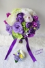 紫色風信子花球