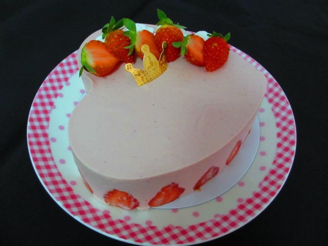 草莓乳酪芝士蛋糕 (6吋)