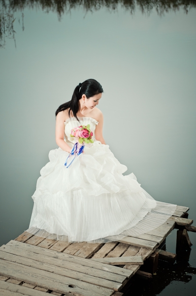  - My Pre-wedding @ Nam Sang Wai - mandycow - , , -, , 南生圍, , , , , 淘寶貨，倒不錯, 藝術, 海邊/湖泊