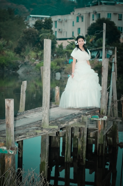  - My Pre-wedding @ Nam Sang Wai - mandycow - , , -, , 南生圍, , , , , 淘寶貨，倒不錯, 自然, 海邊/湖泊