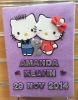 最愛的Hello Kitty 結婚證書套系列 ^^