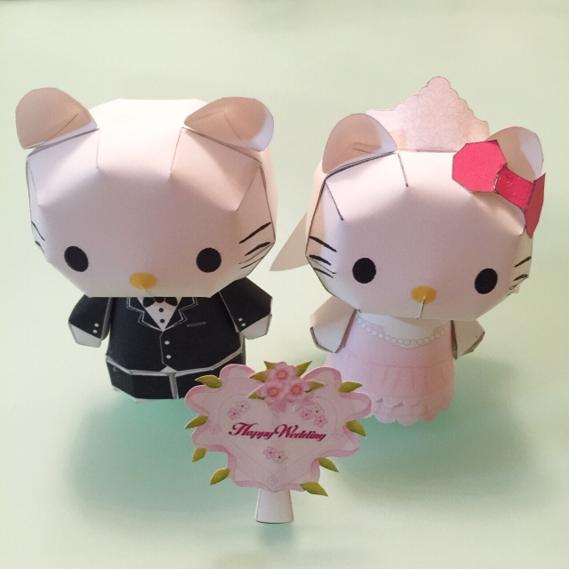 Kitty 摺紙(1) - DIY 製成品 - bi_be - , , , , , , , , , , , 