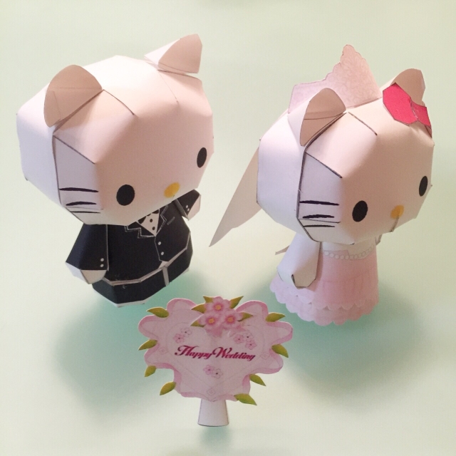 Kitty 摺紙(2) - DIY 製成品 - bi_be - , , , , , , , , , , , 