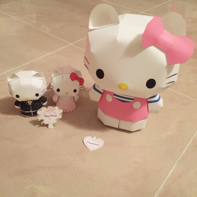 Kitty 摺紙(4) - DIY 製成品 - bi_be - , , , , , , , , , , , 