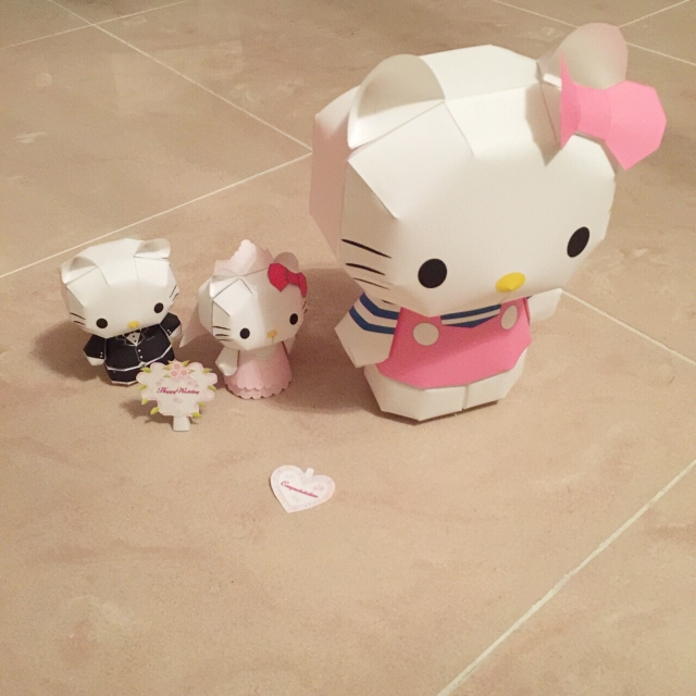 Kitty 摺紙(5) - DIY 製成品 - bi_be - , , , , , , , , , , , 