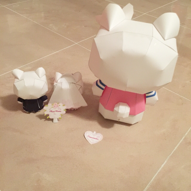 Kitty 摺紙(6) - DIY 製成品 - bi_be - , , , , , , , , , , , 