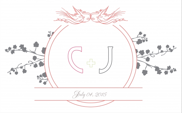 [C+J] 分享免費設計wedding logo
