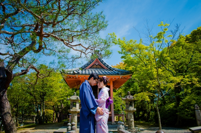  - Japan Kyoto Pre Wedding - CHING_CHONG - CHING, HO, , $15,001至$20,000, 京都, , 2 Days Kyoto Pre Wedding, 超級滿意，造型及化妝都非常合我心意。, , Package 內已包括婚紗禮服，所以唔駛再煩要搵衫, 自然, 櫻花/紅葉