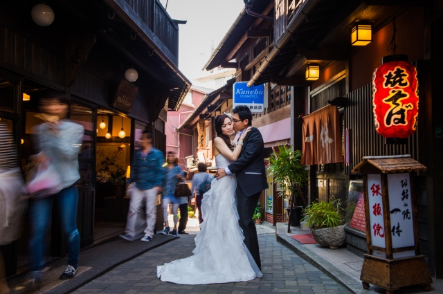  - Japan Kyoto Pre Wedding - CHING_CHONG - CHING, HO, , $15,001至$20,000, 京都, , 2 Days Kyoto Pre Wedding, 超級滿意，造型及化妝都非常合我心意。, , Package 內已包括婚紗禮服，所以唔駛再煩要搵衫, 自然, 櫻花/紅葉