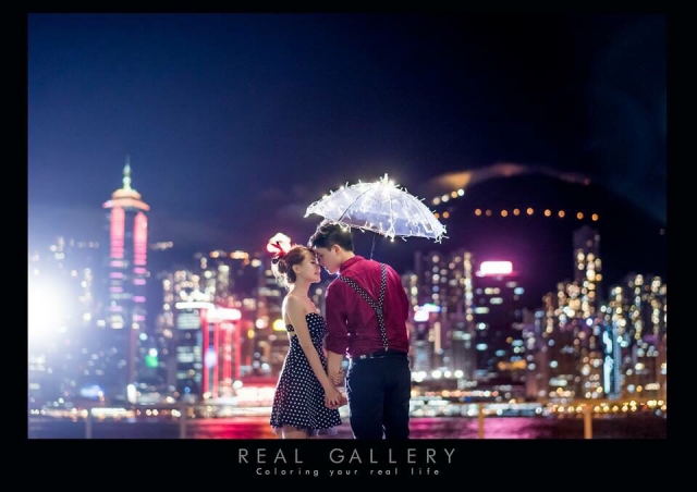  - prewedding 1 - linderella - LIN, TIT, , $5001至$10,000, , , , , DIY, 自己襯, 自然, 夜景