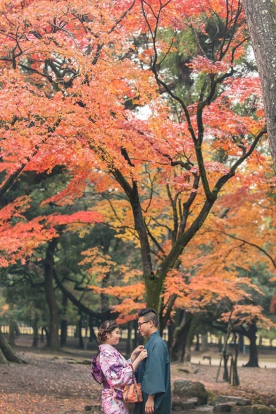  - Japan Nara Pre-wedding - Caroline_kwok - Caroline, Narco, , $15,001至$20,000, 京都, , , , , , 自然, 櫻花/紅葉