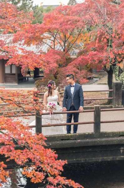  - Japan Nara Pre-wedding - Caroline_kwok - Caroline, Narco, , $15,001至$20,000, 京都, , , , , , 自然, 櫻花/紅葉