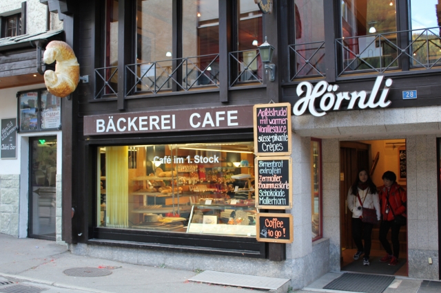 [蜜月之旅] 喜出望外！推介 Zermatt 烘焙甜品店 - Cafe Hornli