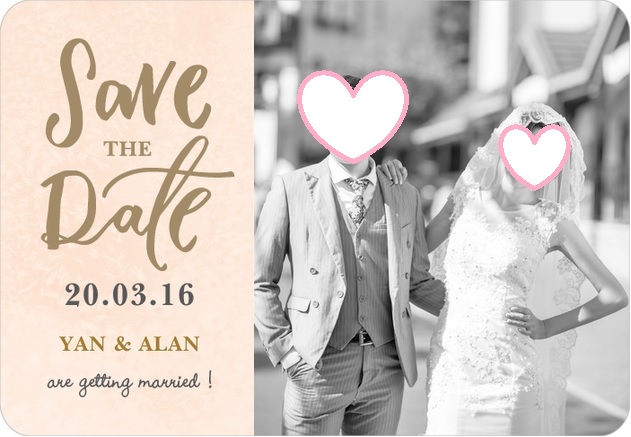 Save the date card ^^