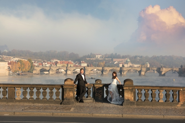  - 布拉格 Prague Pre Wedding - Mr.Wong102 - , , A.T.STUDIO LTD., $25,001至$30,000, 歐洲, 布拉格 Prague, 相片非常靚!! 好鍾意, 好靚及細心, , 用料高級及多款, 冇附加費, 歐陸, 宏偉建築