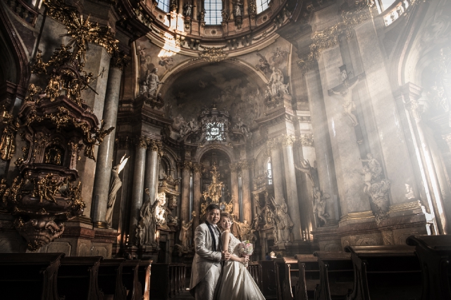  - 布拉格 Prague Pre Wedding - Mr.Wong102 - , , A.T.STUDIO LTD., $25,001至$30,000, 歐洲, 布拉格 Prague, 相片非常靚!! 好鍾意, 好靚及細心, , 用料高級及多款, 冇附加費, 歐陸, 宏偉建築