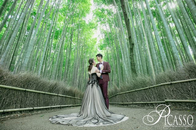  - *婚紗相* - SandyYip - , , Picasso Wedding Workshop, , 京都, , , , , , 華麗, 櫻花/紅葉