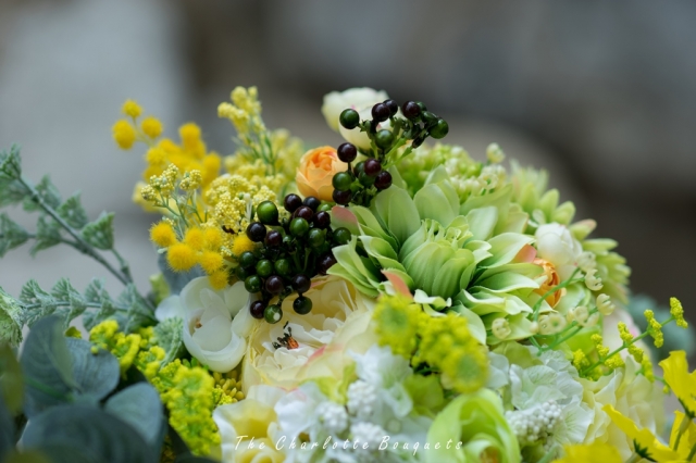  - Silk Flower｜Bridal Bouquets - Charlotte♥Beer - , , Photographer by Earth, , 全香港, , , , , , 自然, 青山綠草