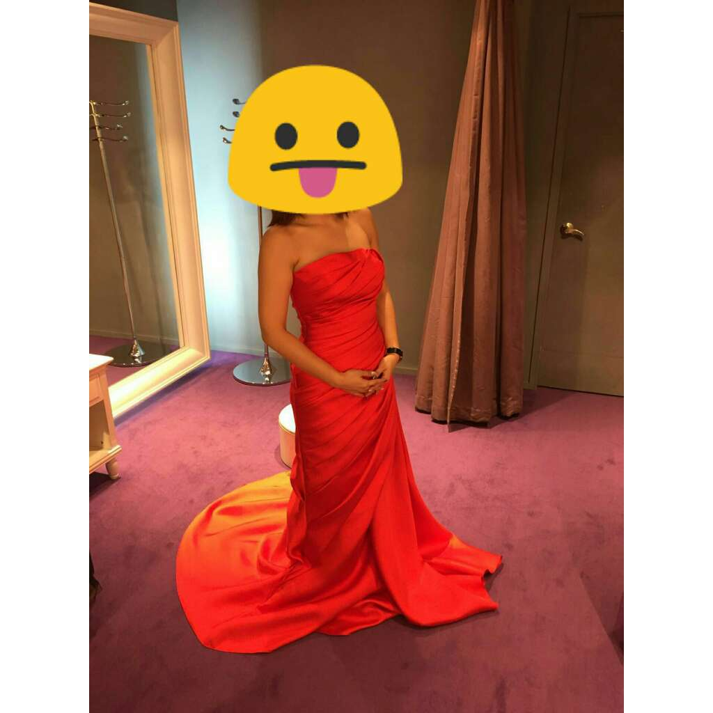Pre wedding event gown confirmed
