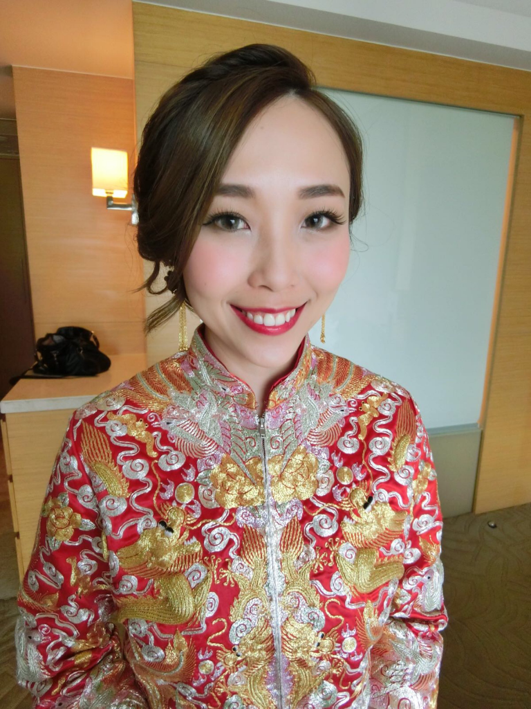 幸子感激婚禮上遇上對的化妝師，非常推薦的MUA