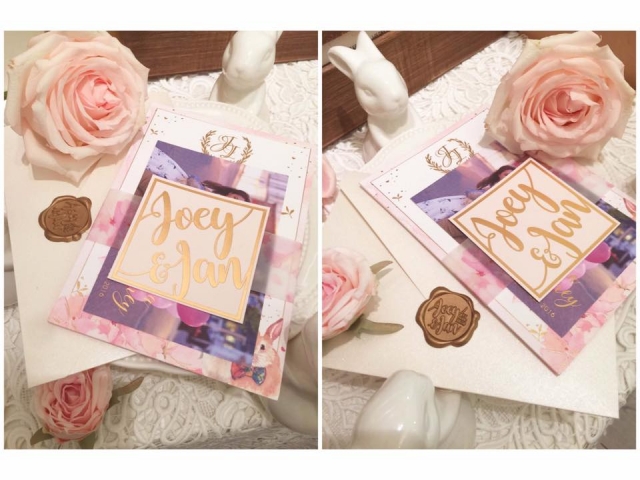 |{J&I}| 5樣DIY裝飾你的Wedding Invites 手寫Calligraphy+兔仔浮雕印 (超長)❤️