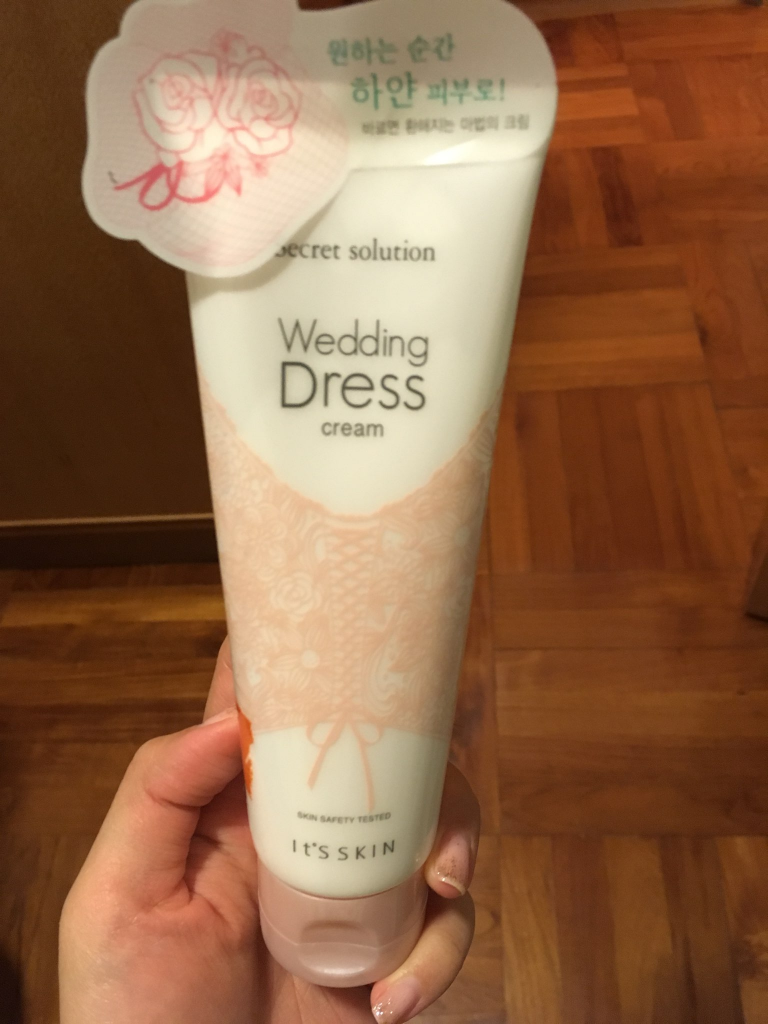 純分享- wedding dress cream