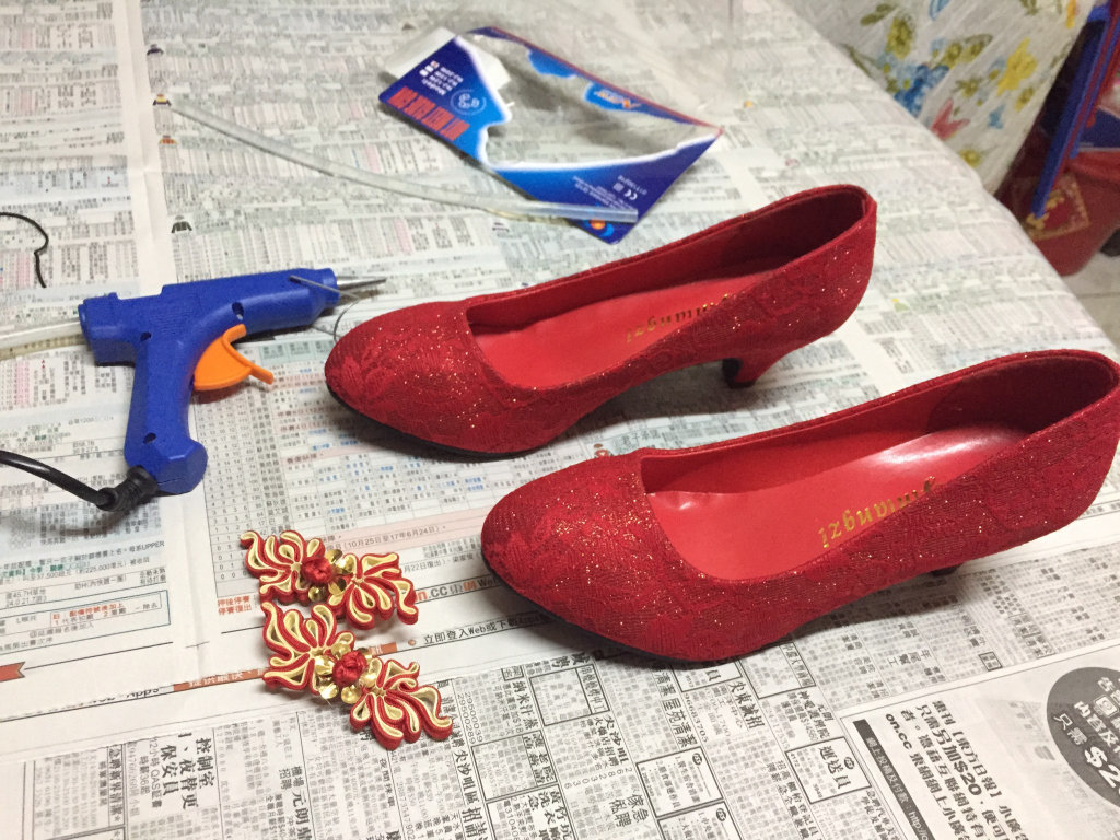 DIY 車花 & 褂鞋