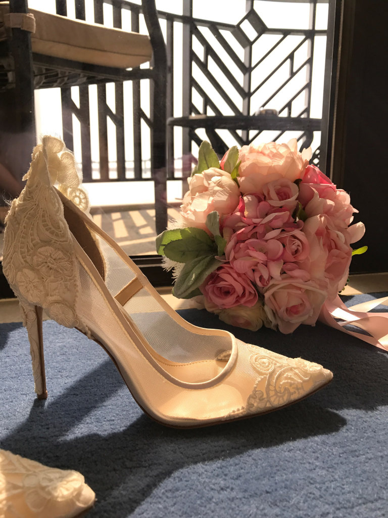對dream bridal shoes終於送到黎啦❤️