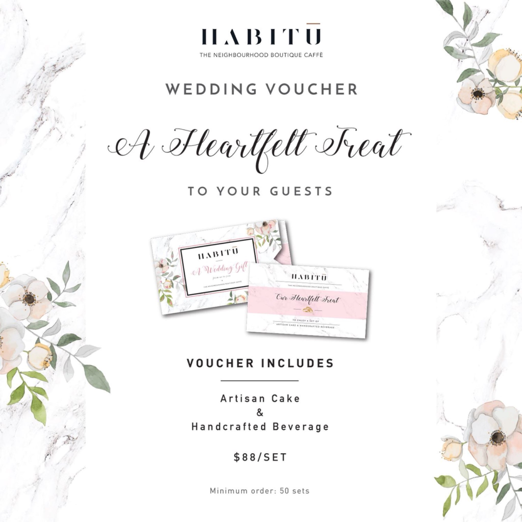 Habitu wedding voucher 