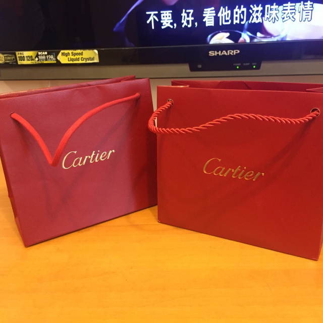 Cartier 紙袋x 2 $80 - 婚後賣物會2.0 - 新婚圈子- 話題- 史太- 最新