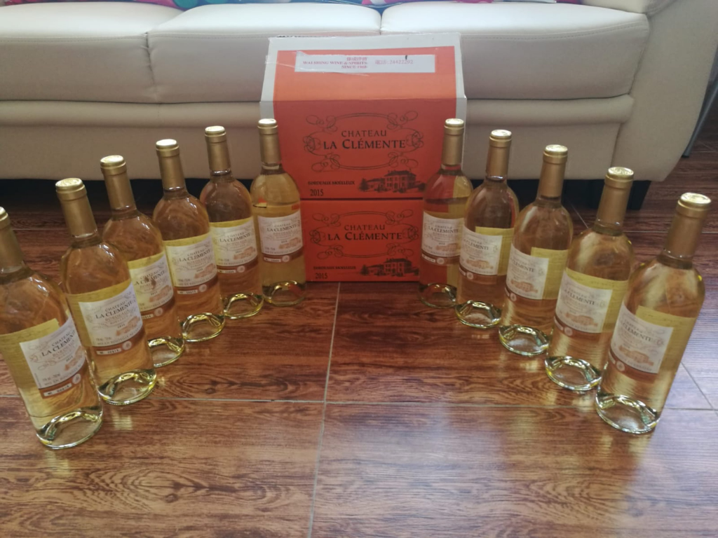   Chateau LA Clemente (Bordeaux Moelleux) 2015 白酒