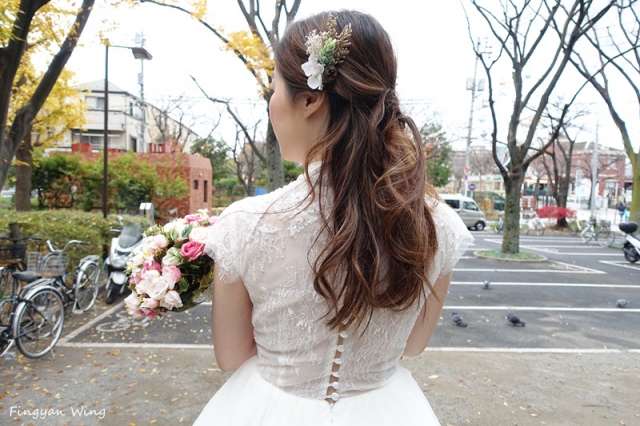♥R&W♥ 婚享 #28：自拍Pre-Weddingの 日系小清新婚照 ✿ 個人造型及完成品分享篇