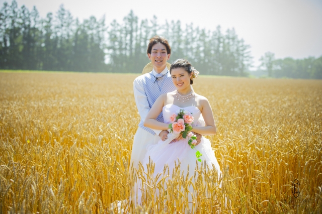  - 北海道栗米田可愛pre-wedding - 在北海道結婚吧 - Mary, Ken, Bell Classic Hokkaido, $20,001至$25,000, , , 包括化妝﹑造型﹑婚紗﹑日本攝影師﹑一整日的拍攝取景﹑200張不修圖照片, 日式化妝都偏向自然系，幾鐘意，事前已通知不備假眼睫毛, , JAUL AND JOE的姊紗裕是偏簡潔大方，很喜歡, , 