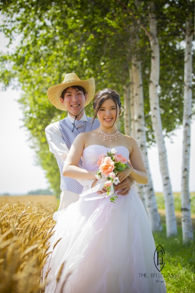  - 北海道栗米田可愛pre-wedding - 在北海道結婚吧 - Mary, Ken, Bell Classic Hokkaido, $20,001至$25,000, , , 包括化妝﹑造型﹑婚紗﹑日本攝影師﹑一整日的拍攝取景﹑200張不修圖照片, 日式化妝都偏向自然系，幾鐘意，事前已通知不備假眼睫毛, , JAUL AND JOE的姊紗裕是偏簡潔大方，很喜歡, , 