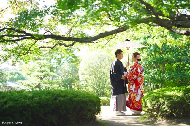 ♥R&W♥ 婚享 #53：紀錄最後一次以情侶身份出遊 ✿ 日本和服婚照之旅