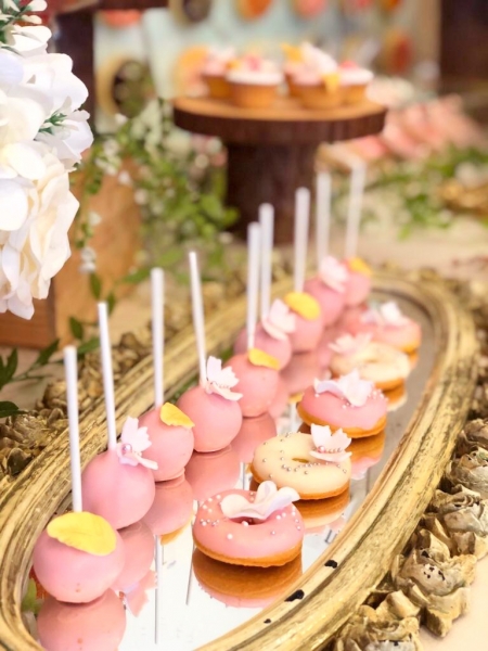 Wedding dessert ~ Pink