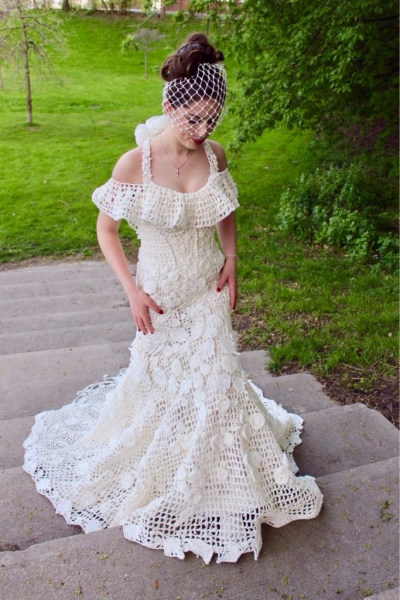多圖！紐約廁紙婚紗大賽結果公佈 款式、細緻度可媲美真婚紗