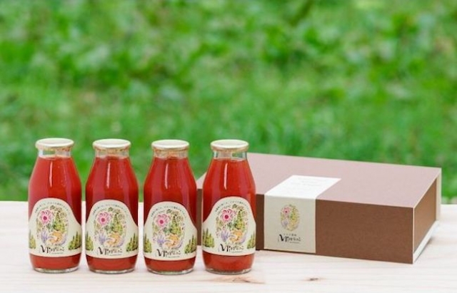 南麓鄉紅果/Minami/番茄汁禮盒裝紅(180ml×4瓶) ✧ 日本網購【TOCOO MALL】