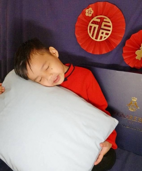 SOGNAREBEDS英國製造羊毛透氣低敏性兒童枕頭