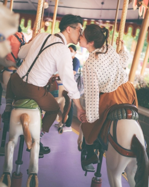 ❤️TL 系列❤️婚禮逐步曲 - HK Disneyland Pre Wedding