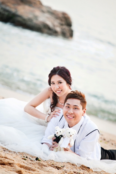  - 分享最美婚照 - berryshan - Mandy Li, Alan Chan, My Dream Wedding, $10,001至$15,000, 赤柱, , , 自然, 不會過份誇張, , 好多顏色款式供選擇, 自然, 海邊/湖泊