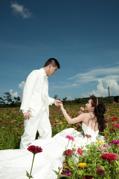  - 分享最美婚照 - 墾丁pre-wedding - muzijoys - , , 七號天堂, $10,001至$15,000, 其他, , , , , , 自然, 花田(如油菜花、波斯菊等)