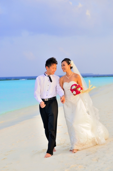  - 我們的馬爾代夫婚禮 。 和您一起，那裡都是天堂 - Eddie_K - , , , , , , , , , , 自然, 沙灘